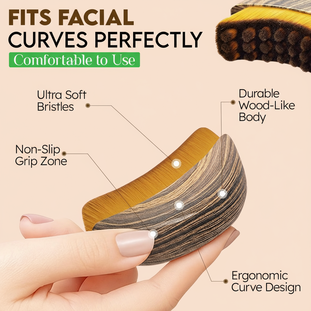 TrendlyVibes™ Lymphatic Face Brush