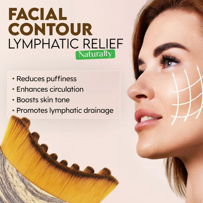 TrendlyVibes™ Lymphatic Face Brush